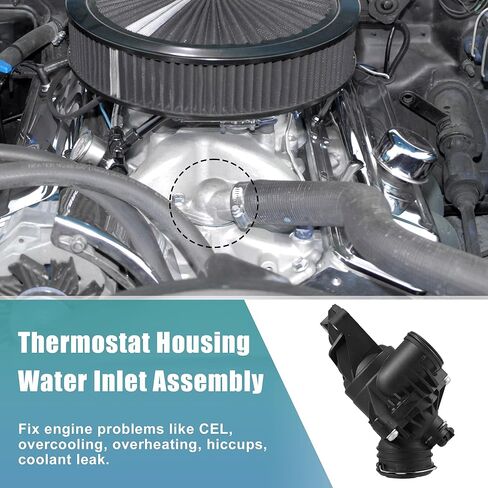 X AUTOHAUX 902-5844 مجموعة مبيت منظم حرارة مبرد المحرك لمرسيدس بنز E350 2012-2016 لمرسيدس بنز GLE350 2016 2762000115 in Kuwait