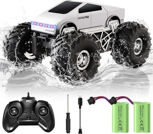 Remote Control Car, 1:16 Monster Truck Toys for Boys RC Cars, 2.4GHz Waterproof RC Trucks,4WD All Terrain Off-Road RC Car, Kids for Boys Girls Age 5+ Years Old in Saudi Arabia