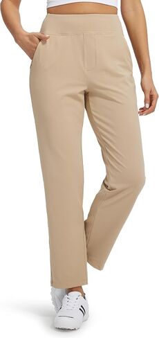 Libin Women's Golf Pants Stretchy Casual Travel Pants Athletic Sweatpants Dress Business Slacks with 4 Pockets in Kuwait