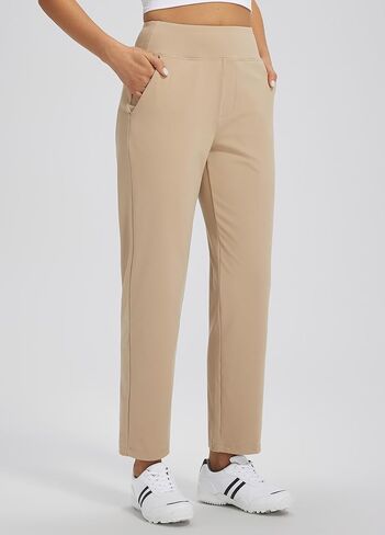 Libin Women's Golf Pants Stretchy Casual Travel Pants Athletic Sweatpants Dress Business Slacks with 4 Pockets in Kuwait