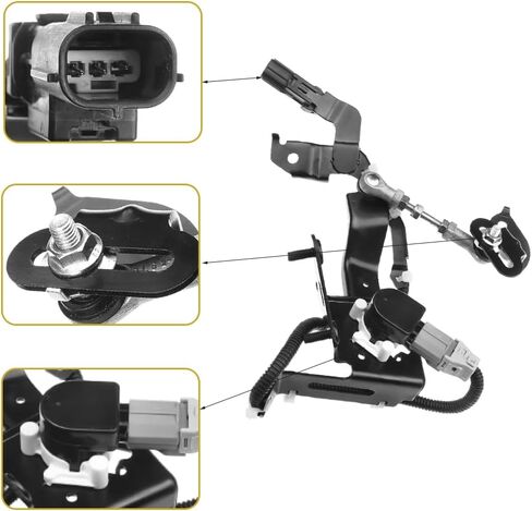 1x مستشعر مستوى ارتفاع السيارة الخلفي الأيسر LHD مستشعر ارتفاع الجسم 8940848030 لكزس RX350 V6 3.5L 2010-2013 926228 in Kuwait