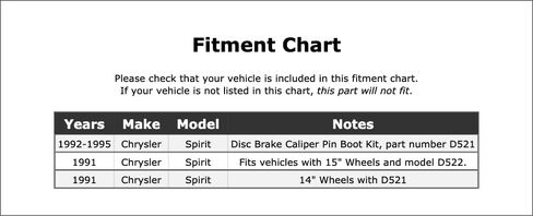 Front Disc Brake Caliper Support Spring Compatible With Chrysler Spirit 1995 1994 1993 1992 1991 P-3618802 in Saudi Arabia