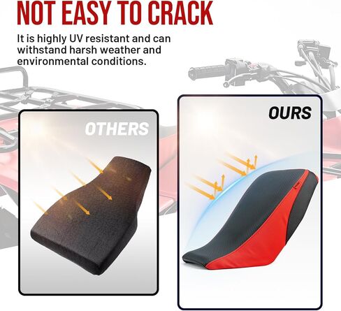 جلد مقعد كامل ATV متوافق مع Honda Foreman 400 TRX 400 TRX400FW 4x4 1995-2004، يستبدل OEM # 77100-HM7-A10ZB in Kuwait