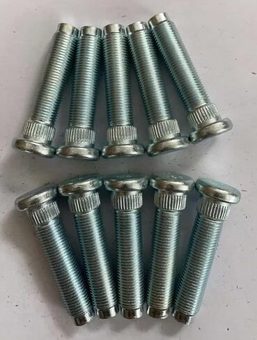 10pcs 9/16-18 Serrated Wheel Lug Stud 610-471 Replacement for 2003-2008 Dodge Ram 2500 3500 Front Drum in Saudi Arabia