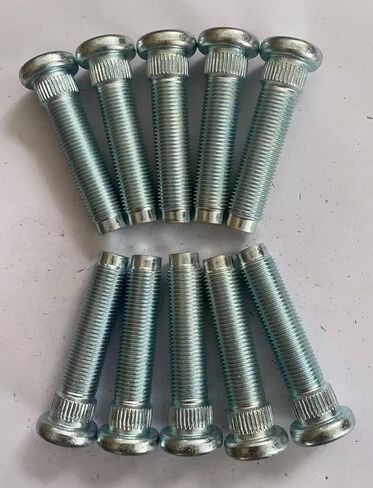 10pcs 9/16-18 Serrated Wheel Lug Stud 610-471 Replacement for 2003-2008 Dodge Ram 2500 3500 Front Drum in Saudi Arabia