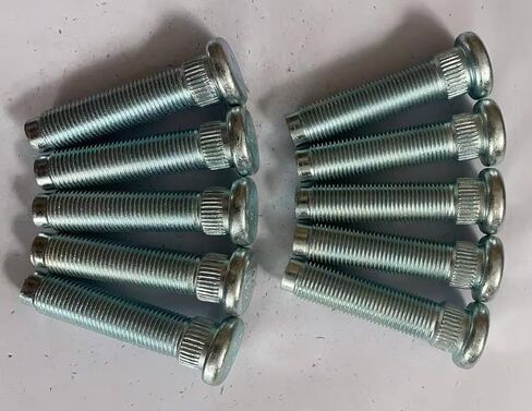10pcs 9/16-18 Serrated Wheel Lug Stud 610-471 Replacement for 2003-2008 Dodge Ram 2500 3500 Front Drum in Saudi Arabia