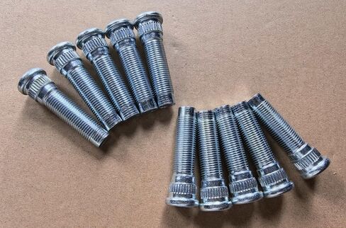 10pcs Rear Wheel Studs 610-481 1/2-20 15.7mm Knurl 53.3mm UHL Replacement for 04-11 Ford Ranger, 2001-2011 Crown Victoria, Grand Marquis & Mercury, 02-11 Lincoln Town Car in Saudi Arabia