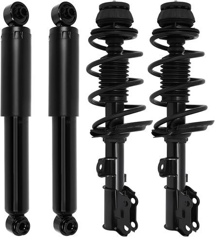 Front Complete Struts With Coil Spring Assembly And Rear Shock Absorbers fit for 2012-2017 for Hyundai Accent Shocks And Struts Replace 172707，172706 5672 in Saudi Arabia