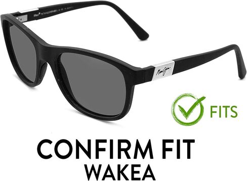 APEX Polarized PRO Replacement Lenses for Maui Jim Wakea MJ745 Sunglasses (Ice Blue) in Saudi Arabia