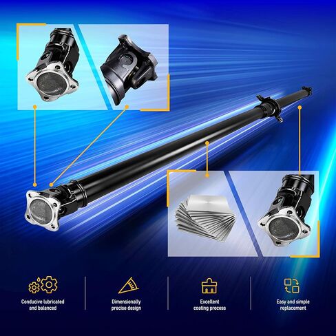 Rear Drive Shaft Propeller Driveshaft Assembly Compatible with Honda CRV CR-V 2002-2006 AWD 4WD L4 2.4L, Replace 40100S9AE01 40100SCAA01 40100S9AJ01 936-001 in Saudi Arabia