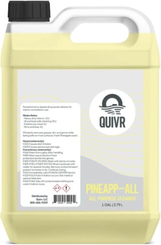 QUIVR PineApp-ALL APC منظف متعدد الأغراض بالحمضيات، 32 أونصة. - مركز تنظيف داخلي وخارجي قوي احترافي للبلاستيك والفينيل والنسيج والحواف والألواح in Kuwait