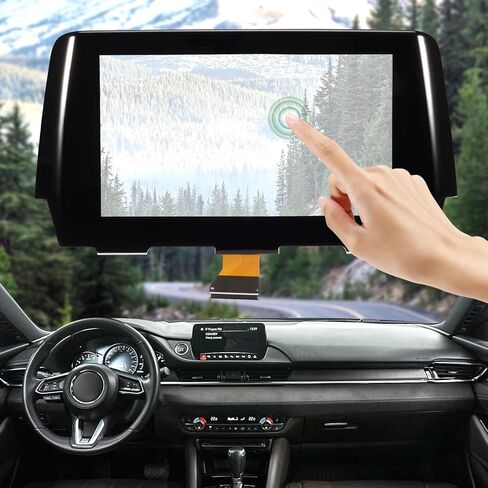 Touch Screen Digitizer, 7'' Touchscreen Replacement for Mazda 6 2017 2018 2019, 50-Pin Anti-Glare Display Glass, Radio Screen Digitizer Replaces GRT7611J0 GRT7611J0A GRT7611J0B in Kuwait