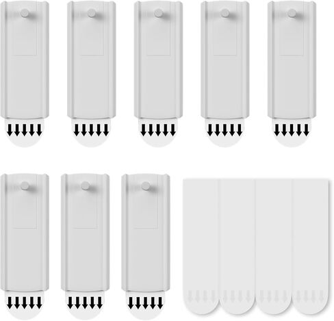 14 عبوة من خطافات الحائط بوزن 13 رطلاً (كحد أقصى)، شماعات حائط بدون أظافر، وخطاطيف حائط لاصقة، مقاومة للماء ومقاومة للصدأ للاستخدام داخل المطبخ والحمام والمنزل والمكتب in Kuwait