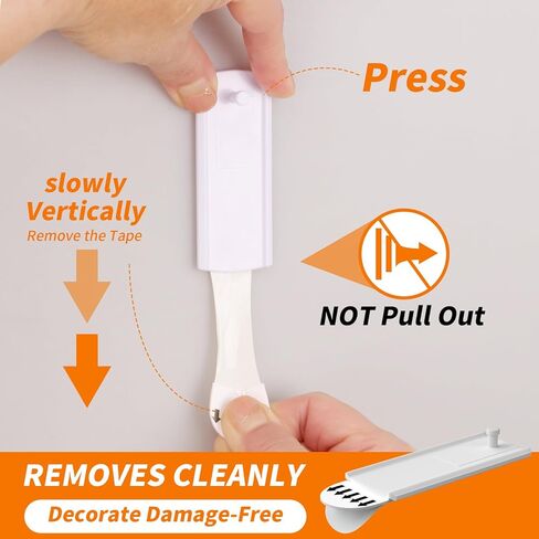 14 عبوة من خطافات الحائط بوزن 13 رطلاً (كحد أقصى)، شماعات حائط بدون أظافر، وخطاطيف حائط لاصقة، مقاومة للماء ومقاومة للصدأ للاستخدام داخل المطبخ والحمام والمنزل والمكتب in Kuwait