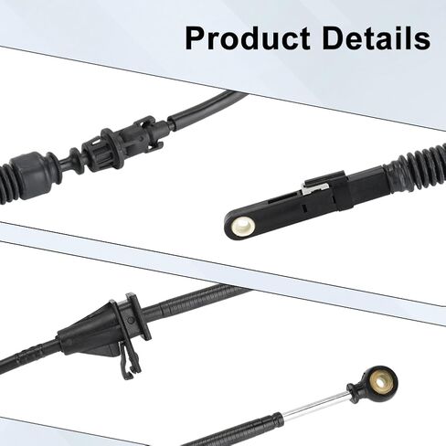 Automatic Transmission Gear Shifter Cable Replacement for 15785087 Compatible with Chevy Trailblazer SSR GMC Envoy Buick Rainier Oldsmobile Bravada Saab 9-7x Isuzu Ascender Shift Cable in Saudi Arabia