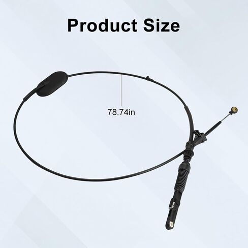 Automatic Transmission Gear Shifter Cable Replacement for 15785087 Compatible with Chevy Trailblazer SSR GMC Envoy Buick Rainier Oldsmobile Bravada Saab 9-7x Isuzu Ascender Shift Cable in Saudi Arabia