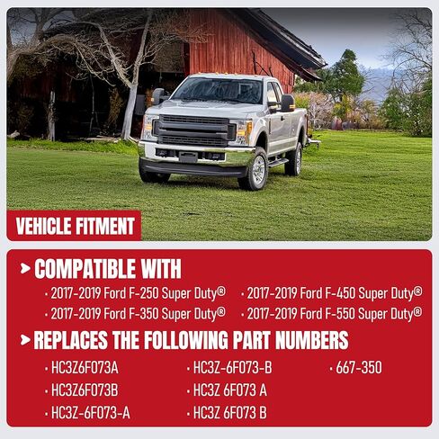 استبدال أنبوب منفذ المبرد الداخلي من AA Ignition - متوافق مع Ford 6.7L Powerstroke - 2017، 2018، 2019 F-250، F-350، F-440، F-550 Super Duty - يستبدل HC3Z-6F073-B، HC3Z6F073A، 667-350 in Saudi Arabia