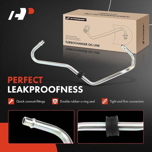 A-Premium Turbocharger Oil Supply Line Compatible with Ford F-250 F-350 Super Duty 2011 2012 2013 2014, 6.7L in Saudi Arabia