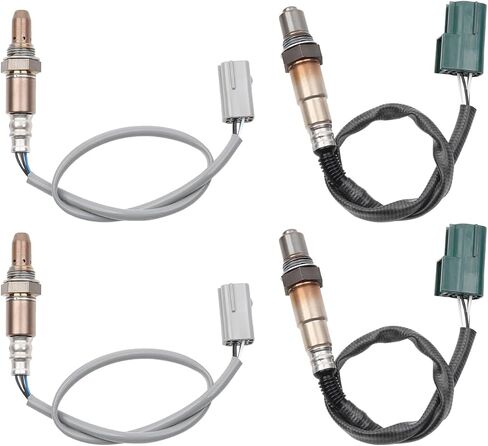 Dasbecan 4PCS Oxygen O2 Sensor Downstream Upstream 5.6L V8 Compatible with Nissan Pathfinder Titan 2008-2015, Armada 2008-2013, Infiniti Qx56 2008-2010 234-9038 & 234-4835 in Saudi Arabia