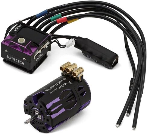 Furitek SlideVolt Combo Royal يستخدم لـ RC 1/10 Drift - سيارة التحكم عن بعد، سيارة RC Drift 1/10 أجهزة إلكترونية محسنة مع ESC ومحرك (منتصف الليل (FUR-2656)) in Kuwait