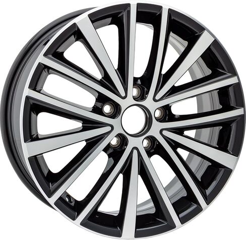 حافة عجلة جديدة من سبائك الألومنيوم مقاس 17 × 7 بوصة مقاس 17 بوصة لسيارة VW Volkswagen Jetta 2011 2012 2013 2014 2015 2016 | ALY69910U45N | Direct Fit - مواصفات مخزون OE in Saudi Arabia