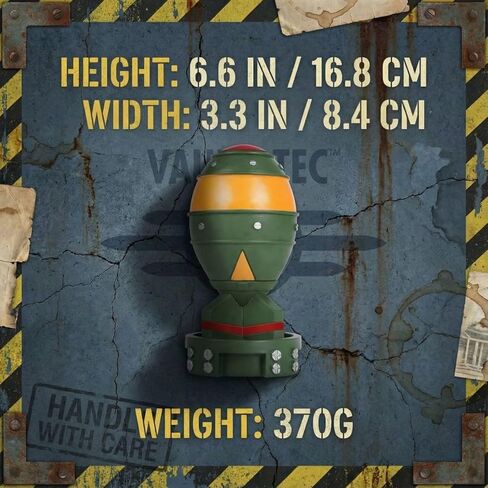 تمثال القنبلة النووية، سلعة Fall Out Mini Nuke - ديكور دعائم قابل للجمع، هدية فريدة للاعبين والمشجعين من الرجال في عيد الحب، وأعياد الميلاد، وعيد الفصح in Kuwait