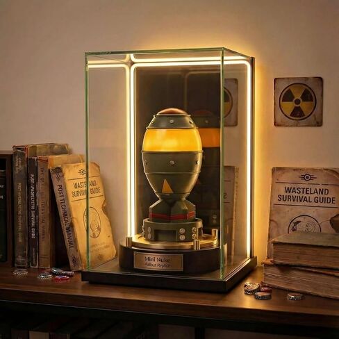 تمثال القنبلة النووية، سلعة Fall Out Mini Nuke - ديكور دعائم قابل للجمع، هدية فريدة للاعبين والمشجعين من الرجال في عيد الحب، وأعياد الميلاد، وعيد الفصح in Kuwait