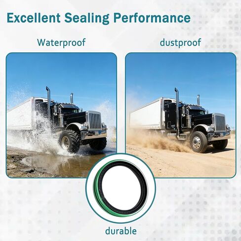 4 قطع سدادة العجلات الكلاسيكية متوافقة مع Freightliner Peterbilt Mack وSemi Trucks، استبدال عمود محرك ختم العجلة لـ SKF 46305 42626 46300، Stemco 373-0143، Timken K154146 in Kuwait