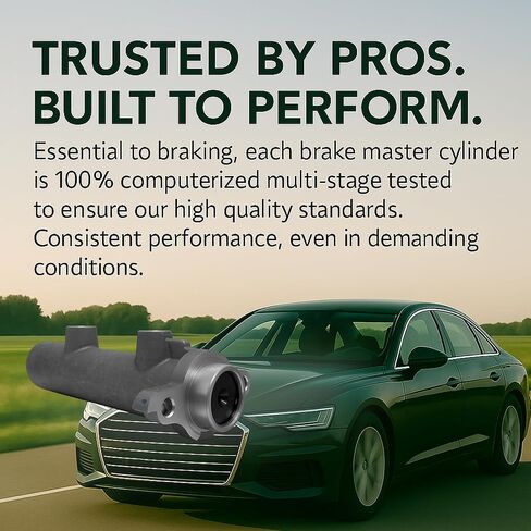 QUALITY-BUILT Premium Brake Master Cylinder NM55429 - Compatible with 2006-2015 BMW (135i,325i,325xi,328i,328i xDrive,328xi,330i,330xi,335d,335i,335i xDrive,335is,335xi,X1) in Kuwait