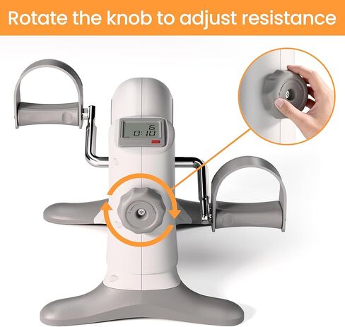 دراجة تمرين صغيرة بدواسة للساق والذراع، تمرين استعادة الدراجة، دراجة محمولة منخفضة المقاومة in Kuwait