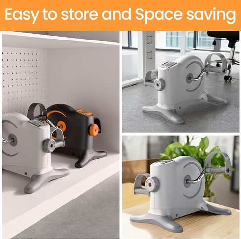 دراجة تمرين صغيرة بدواسة للساق والذراع، تمرين استعادة الدراجة، دراجة محمولة منخفضة المقاومة in Kuwait