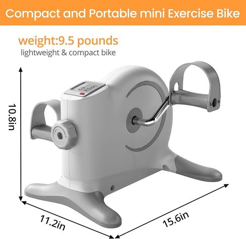 دراجة تمرين صغيرة بدواسة للساق والذراع، تمرين استعادة الدراجة، دراجة محمولة منخفضة المقاومة in Kuwait