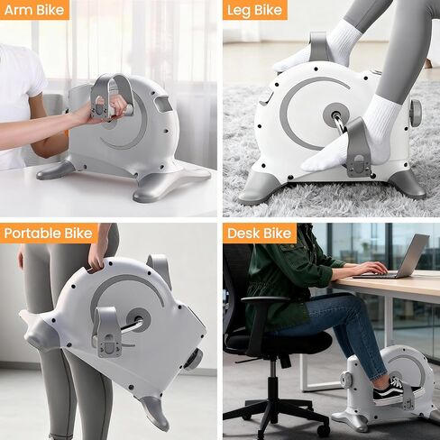 دراجة تمرين صغيرة بدواسة للساق والذراع، تمرين استعادة الدراجة، دراجة محمولة منخفضة المقاومة in Kuwait