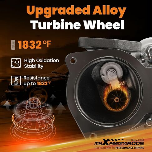 maXpeedingrods KP39 Turbo Turbocharger, for Ford Escape 2013-2016 Fiesta 2014-2019 Fusion 2013-2014, for Transit Connect L4 EcoBoost 1.6L, with Billet Compressor Wheel, 54399700144, Street JD Series in Saudi Arabia