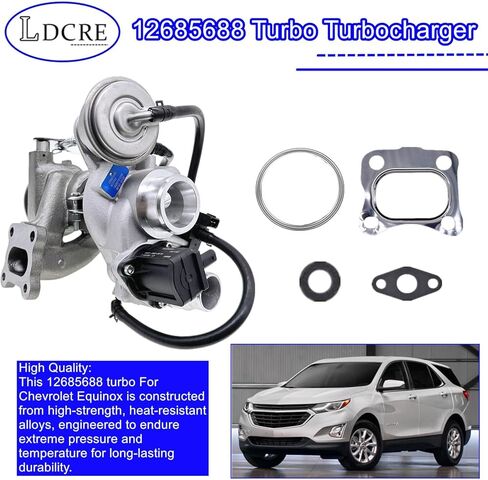 12685688 Turbo Turbocharger Compatible with Chevy Equinox 2018-2022, Compatible with GMC Terrain 2018-2022, Replaces 25206073 12699230 12685688 12679699 847-1653 4918004160 12679399 in Saudi Arabia