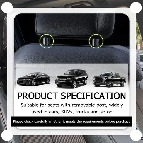 Car Headrest Pillow with Rhinestone Design,Soft & Skin-Friendly Car Neck Pillow for Comfortable Head & Neck Support,Universal Ergonomic Necks Pillows for Cars Interior Accessories in Saudi Arabia