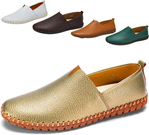 Men's Driving Loafers Leather Casual Slip On Shoes in Kuwait