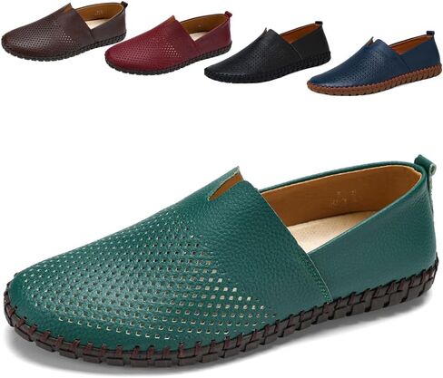 Men's Driving Loafers Leather Casual Slip On Shoes in Saudi Arabia