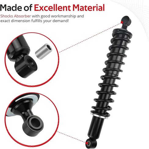 JAVIK 4Pcs Front & Rear Shocks Absorber For Honda Foreman 500 TRX500FM TRX500FE 2005-2009 2011 O.E.M# 52400-HP0-A02 51400-HP0-A02 in Saudi Arabia