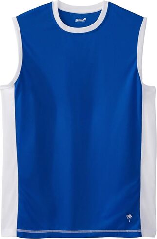 KingSize Men's Big & Tall Cling-Free Swim Muscle Tank in Saudi Arabia