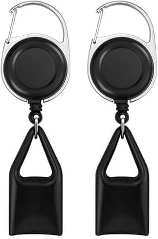 2pcs Retractable Lighter Leash, Lighter Holder Keychain with Clip Retractable Keychain for Fishing Hiking in Saudi Arabia