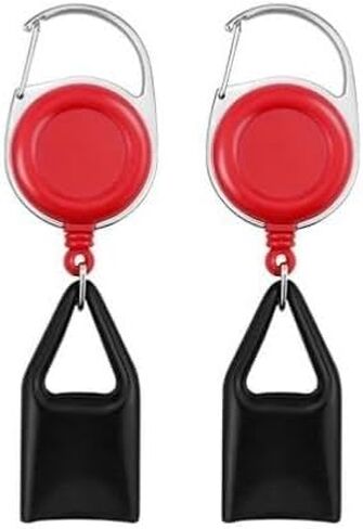 2pcs Retractable Lighter Leash, Lighter Holder Keychain with Clip Retractable Keychain for Fishing Hiking in Saudi Arabia