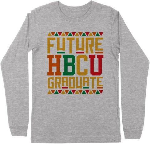 تي شيرت شبابي بأكمام طويلة لخريجي HBCU من Future HBCU in Kuwait