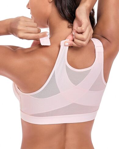 حمالة صدر نسائية من DotVol بدون خياطة من الأمام ودعم خلفي بتغطية كاملة وغير مبطنة للاستخدام اليومي in Kuwait