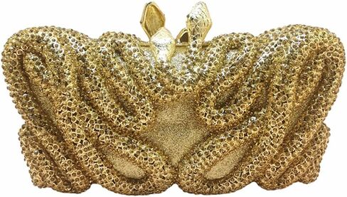 حقيبة يد كريستالية بتصميم ثعبان فاخرة مصنوعة من حجر الراين وحقيبة مسائية للنساء لحفلات الزفاف in Kuwait