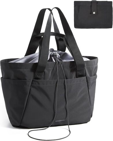 BAGSMART Reusable Grocery Bags, Large Beach Bag, Foldable Tote for Shopping Moving Holiday Travel Packing in Saudi Arabia