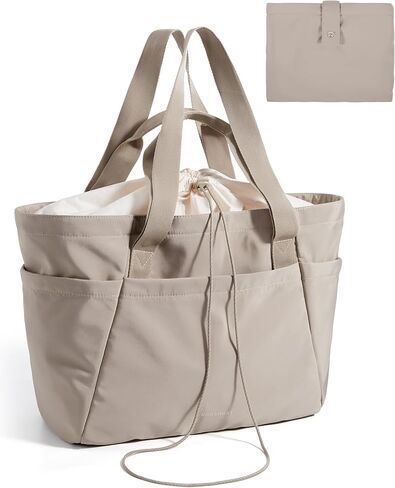 BAGSMART Reusable Grocery Bags, Large Beach Bag, Foldable Tote for Shopping Moving Holiday Travel Packing in Saudi Arabia