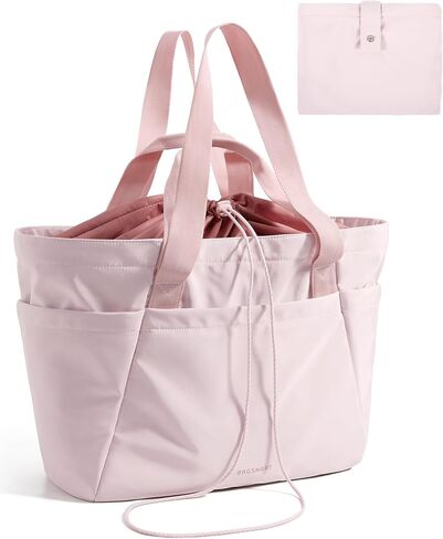 BAGSMART Reusable Grocery Bags, Large Beach Bag, Foldable Tote for Shopping Moving Holiday Travel Packing in Saudi Arabia