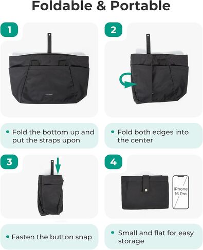BAGSMART Reusable Grocery Bags, Large Beach Bag, Foldable Tote for Shopping Moving Holiday Travel Packing in Saudi Arabia
