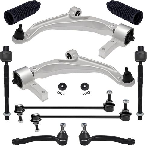 K623548 K623549 Front Lower Control Arm and Ball Joint Assembly Compatible With Ho-nda 19-22 Passport,17-22 Pilot Ridgeline /14-20 Ac-ura MDX [#526-871 526-872 51360T6ZA00 51350T6ZA00] in Saudi Arabia